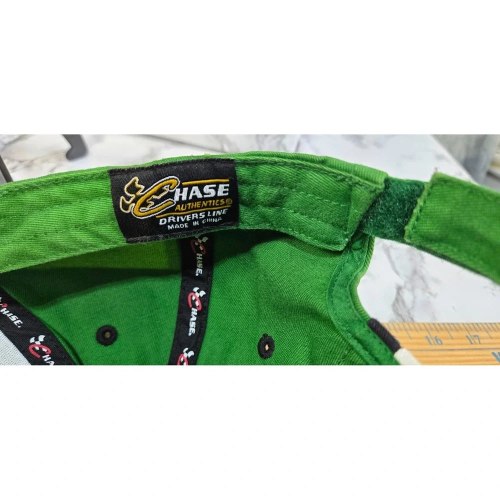 Chase Authentic Nascar Joe Gibbs Racing‎ #18 Green Baseball Hat Cap Adjustable